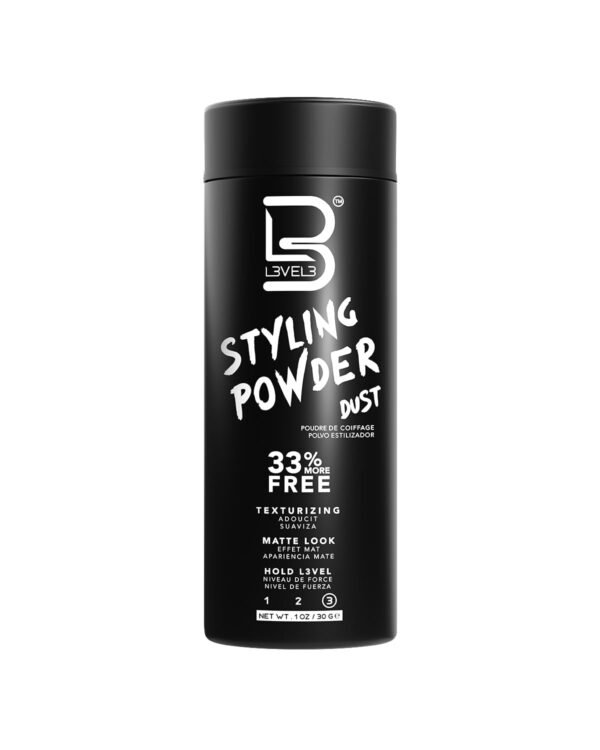 L3 Level 3 Styling Powder - Natural Look Mens Powder - Easy to Apply with No Oil or Greasy Residue - Image 9