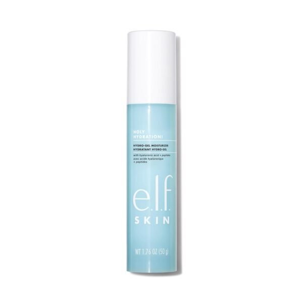 e.l.f. Holy Hydration! Hydro-Gel Moisturizer, Hydrates & Moisturizes Skin for a Plumped Up Complexion, Lightweight & Quick-Absorbing, White, 1.76 Oz - Image 2