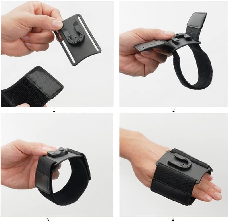 360° Rotatable Sport Running Armband Wristband Phone Holder for Samsung Galaxy S21 FE S20 S22 S23 S24 Ultra A32 A12 A03s iPhone 11 12 13 14 15 Pro Max Google Pixel 6 7 8 9 7a 4a 5a Moto G Stylus Power - Image 6