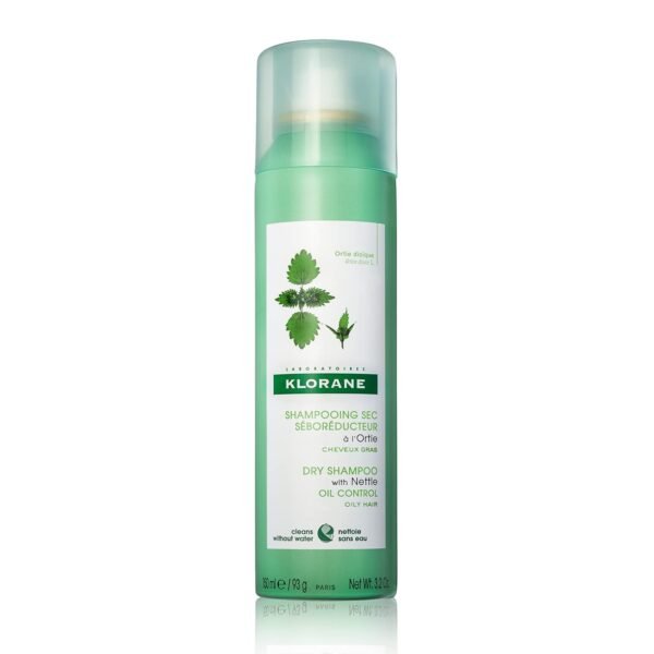 Klorane Dry Shampoo with Nettle for Oily Hair and Scalp, Regulates Oil Production, Paraben & Sulfate-Free - Image 2