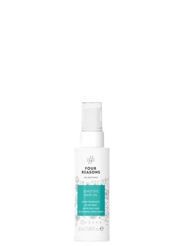 No nothing Hair Oil — Weightless Vegan Hair Serum for curly, frizzy, damaged or dry hair. Smoothing Anti frizz hair care control products. Paraben and sulfate free, fragrance-free - Image 2