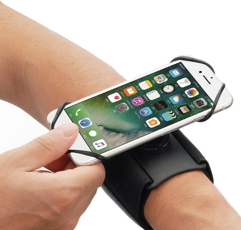 360° Rotatable Sport Running Armband Wristband Phone Holder for Samsung Galaxy S21 FE S20 S22 S23 S24 Ultra A32 A12 A03s iPhone 11 12 13 14 15 Pro Max Google Pixel 6 7 8 9 7a 4a 5a Moto G Stylus Power - Image 2