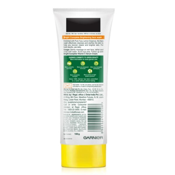 Garnier Light Face Wash 100g - Image 9