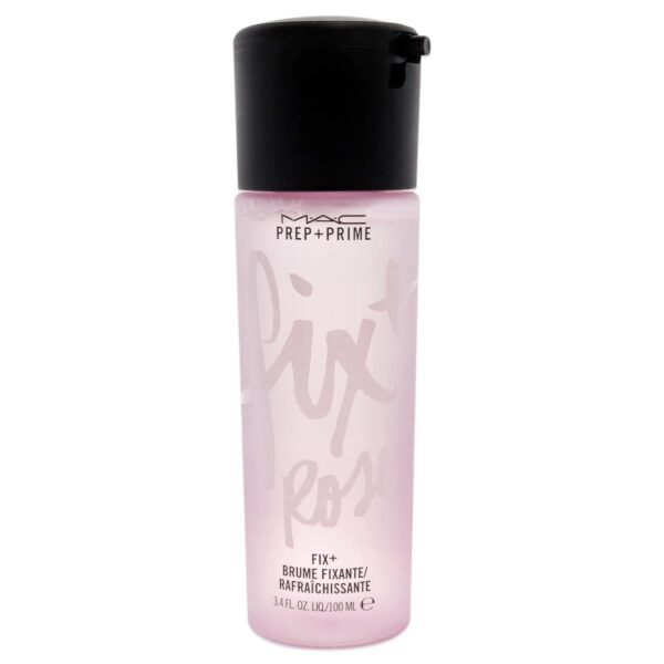 Prep Plus Prime Fix Plus Finishing Mist Makeup - Rose by MAC for Women - 3.4 oz Primer - Image 3