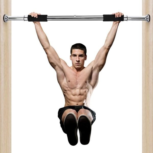 Doorway Pull Up Chin Up for Doorway, Adjustable 24.5 to 36 Inches Upper Body Workout Heavy Duty Home Gym Exercise Fitness Door Exercise - Image 3