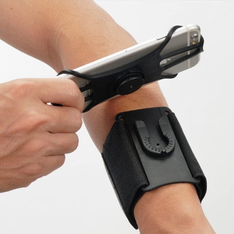 360° Rotatable Sport Running Armband Wristband Phone Holder for Samsung Galaxy S21 FE S20 S22 S23 S24 Ultra A32 A12 A03s iPhone 11 12 13 14 15 Pro Max Google Pixel 6 7 8 9 7a 4a 5a Moto G Stylus Power - Image 3