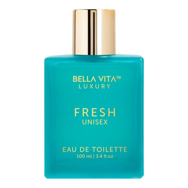 BellaVita Luxury Fresh Unisex Eau de Toilette (3.4 fl. oz.) | Long-Lasting Fragrances with Bergamot, Lavender & Ylang-Ylang | Mini Body Mist Toilette with Vanilla Perfume Oil | Pheromone Perfume - Image 2