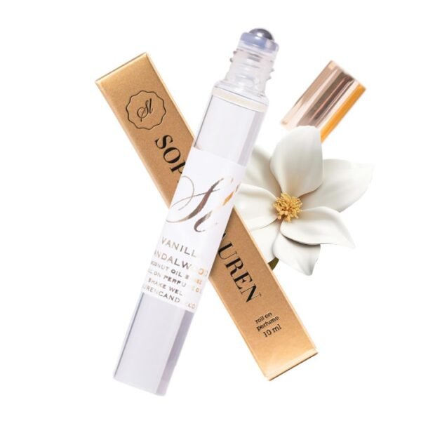 Pheromones Perfumes For Women | Long Lasting Amber Perfume Rollerball | Travel Size Perfume Oil | Women's Fragrances Cologne | 10 ML Eau De Parfum | Perfume Gift For Women (Vanilla) - Image 2