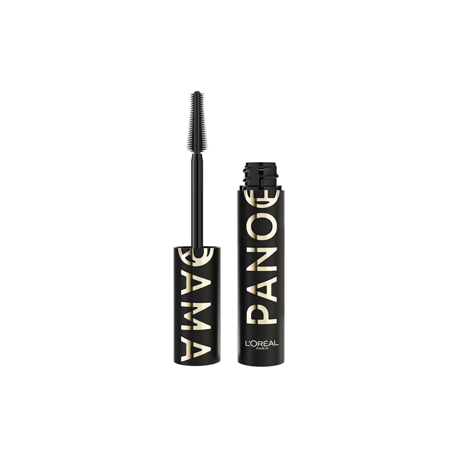 L'Oreal Paris Voluminous Panorama Mascara, Volumizing and Lengthening Formula, Longwear, Smudge-Resistant and Washable, All Night Black Mascara, 0.33 Fl Oz - Image 2