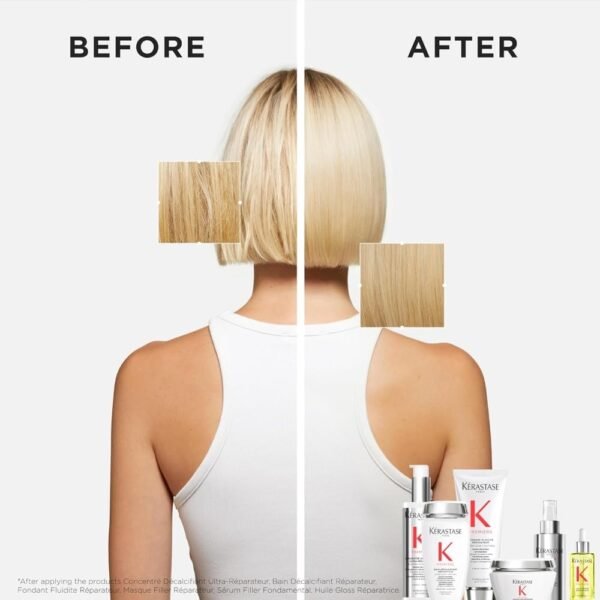 Kerastase Premiere Hair Repair Mask - Intense Hydration & Strengthening, For Breakage & All Damaged Hair Types, Anti-Frizz & Smoothing - Image 4