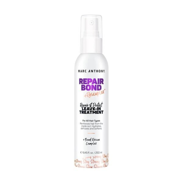 Marc Anthony Repairing Leave-In Conditioner, 8.45 fl oz - Repairs, Strengthens & Maintains Bonds within Hair - Eliminates Frizz, Flyaways & Reduce Breakage - Dry & Damaged Hair - Image 2