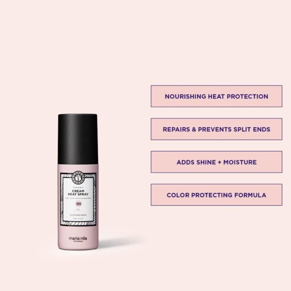 Maria Nila Heat Spray, 5.1 Fl Oz, Protects Hair when Using Heating Tools, 100% Vegan & Sulfate/Paraben free - Image 3