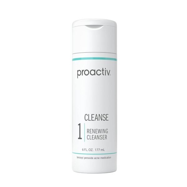 Proactiv Acne Cleanser - Benzoyl Peroxide Face Wash and Acne Treatment - Daily Facial Cleanser and Hyularonic Acid Moisturizer with Exfoliating Beads - 90 Day Supply, 6 Oz - Image 2