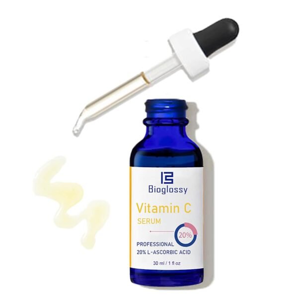 Vitamin C Serum 20%, Professional Vitamin C Face Serum Anti Aging Skin Care, Enhance Skin Radiance Reduce Fine Lines & Wrinkles for Women - Image 3