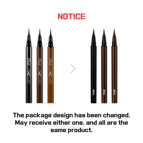 BBIA Last Pen Eyeliner - Waterproof Liquid Pen Eye Liner Long-Lasing Quick Dry Multi-Proof Easy Drawing Ink Tank Type with Precise & Flexible Fine Brush No-Skip Korean Eye Makeup (01 SHARPEN BLACK) - Image 8