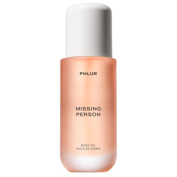 PHLUR Missing Person Body Oil - Lightweight & Nourishing - With Ceramide-Rich Oils & Skin-Mimicking Lipids - Bergamont, Musk, Orange & Sandalwood Floral Scented Body Oil (4 Fl Oz) - Image 2