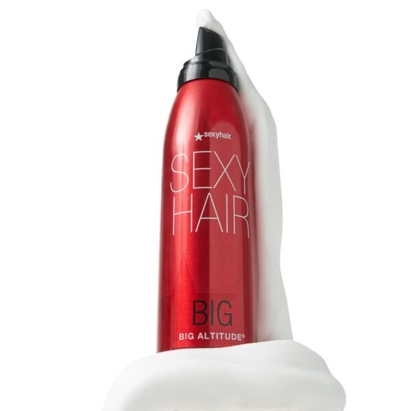SexyHair Big Altitude Bodifying Blow Dry Mousse, 6.8 Oz | Volume with Hold | Up to 72 Hours Humidity Resistance | Thermal Protection - Image 5