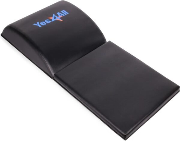 Yes4All Ab Mat Tailbone & No Tailbone, Foldable Abdominal Exercise Sit Up Support Pad for Core Training and Lower Back - Image 2