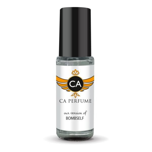 CA Perfume Impression of V Secret Bombself For Women Replica Fragrance Body Oil Dupes Alcohol-Free Essential Aromatherapy Sample Travel Size Concentrated Long Lasting Attar Roll-On 0.14 Fl Oz/4ml-X1 - Image 2
