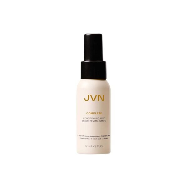 JVN Complete Leave-In Conditioning Mist, Frizz-Free Hydration Spray, UV Protection, Vegan Formula, Sulfate-Free, Travel Size, 2 Fluid Ounces - Image 2