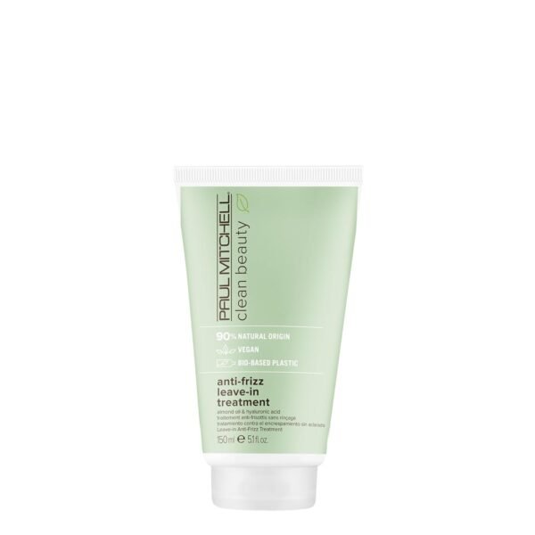 Paul Mitchell Clean Beauty Anti-Frizz Leave-In Treatment, Leave-In Conditioner, Anti-Humidity, For Textured, Frizz-Prone Hair, 5.1 fl. oz. - Image 2