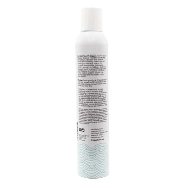 NAVY HAIR CARE Flexible Volumizing and Thickening Hair Spray, 10 fl oz - for Women & Men - Hair Sprays for Fine,Thin,Flat or Weak Hair - Image 3