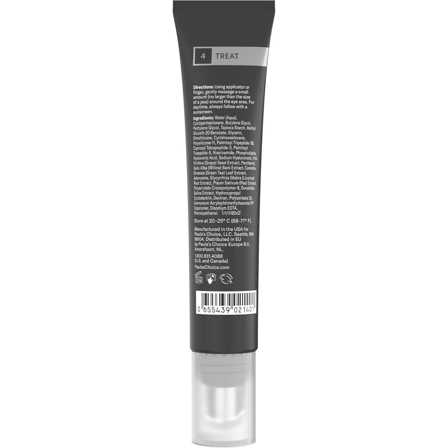 Paula's Choice RESIST Anti-Aging Eye Gel with Hyaluronic Acid, for Dark Circles, Puffy Eyes, Crow's Feet, Fine Lines & Wrinkles, 0.5 Ounce - Image 3