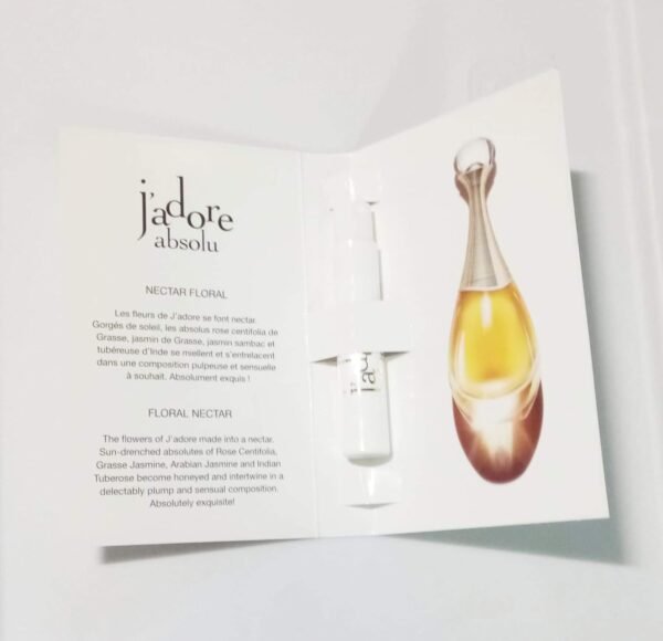 Dior Christian Dior J'adore Eau de Parfum Spray for Women .03 oz. Sample Spray - Image 2