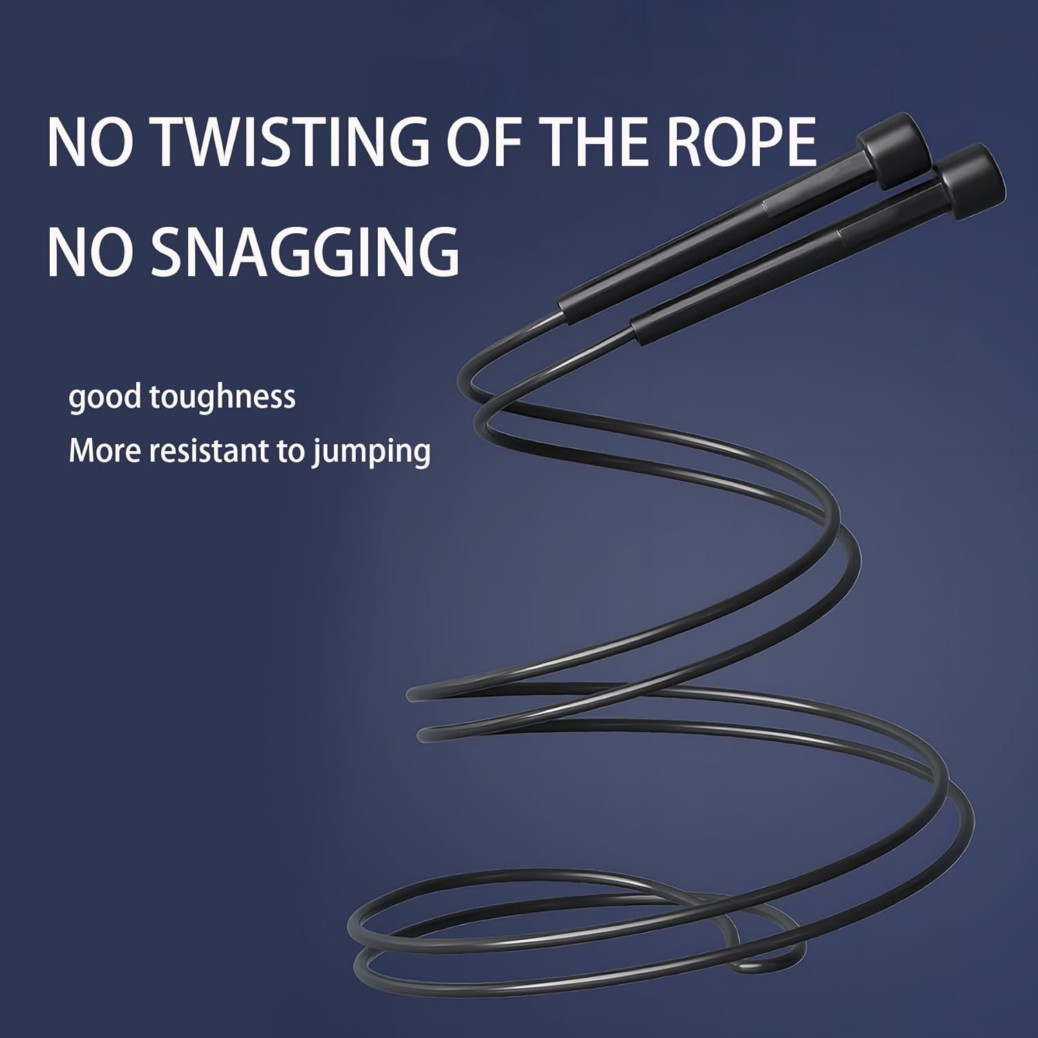 Jump Rope, Adjustable Kids Jump Rope Set, Tangle Free Skipping Rope, Lightweight Jump Ropes for Fitness, 9.2ft Pvc Jump Rope for Kids 8-12, Women, Men - Jumping Rope for Workout - Image 7