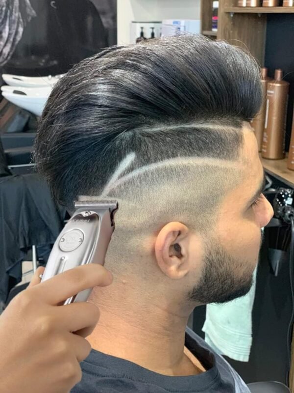 KEMEI Professional Beard and Hair Trimmer for Men, Cordless T-Blade Trimmers, Electric Hair Clippers for Barbers and Stylists, All Body Grooming Model 1949 - Image 7