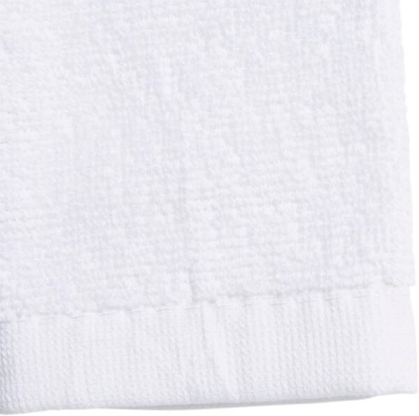 adidas Football Team Towel Dries Hands, Stays-in-Place with Hook and Loop Closure, White, One Size - Image 7