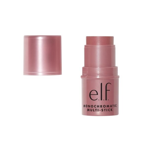 e.l.f. Monochromatic Multi Stick, Creamy, Lightweight, Versatile, Luxurious, Adds Shimmer, Easy To Use On The Go, Blends Effortlessly, Sparkling Rose, 0.17 Oz - Image 2