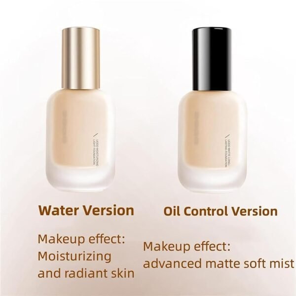Uodo Liquid Foundation, Moisturizing Light Foundation, Matte Long Lasting Foundation, Base Uodo Liquid Foundation, Hydrating And Long-Lasting Foundation For All Skin Types (Oil control #W03, one size) - Image 7