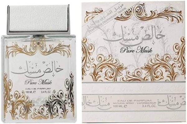 Lattafa Perfumes Pure Musk 2 Piece Set for Unisex (3.4 Ounce Eau de Parfum Spray + 1.7 Ounce Perfumed Body Spray) - Image 5