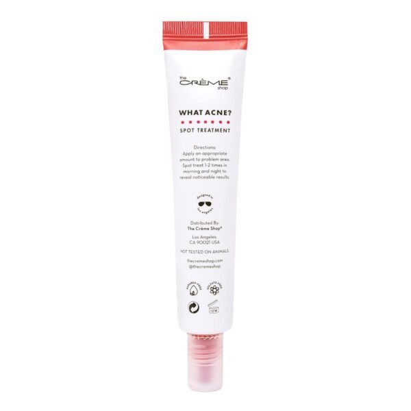 The Crème Shop What Acne? Healing Spot Treatment - Tranexamic Acid + Propolis + Cica - Image 4