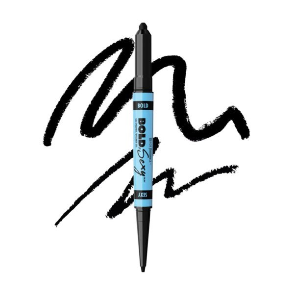 Black Radiance Bold & Sexy Gel Eyeliner,Waterproof Dual-Ended Retractable, Buildable & Blendable Smudge-Proof Smooth Matte Finish, Cruelty-Free & Vegan- After Hours - Image 2