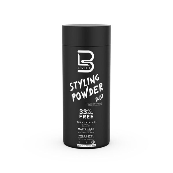 L3 Level 3 Styling Powder - Natural Look Mens Powder - Easy to Apply with No Oil or Greasy Residue - Image 2