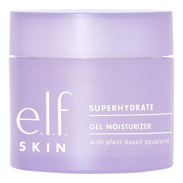 e.l.f. SuperHydrate Moisturiser, Fast-Absorbing, Non-Greasy, Gel Formula, Hydrates, Tones, Clarifies, Protects, Infused with Vitamin E, 1.69 Oz - Image 2
