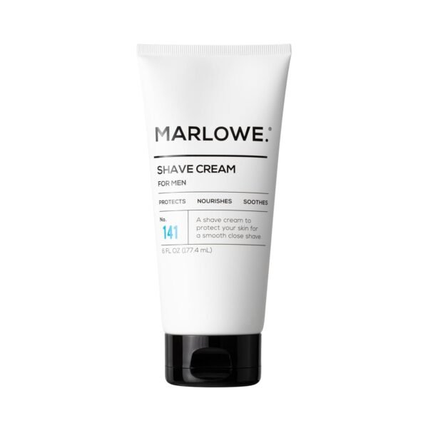 MARLOWE. No. 141 Shave Cream 6 oz, with Shea Butter & Coconut Oil, Conditioning Shaving Cream for a Close Shave, Aloe Citron Scent - Image 2
