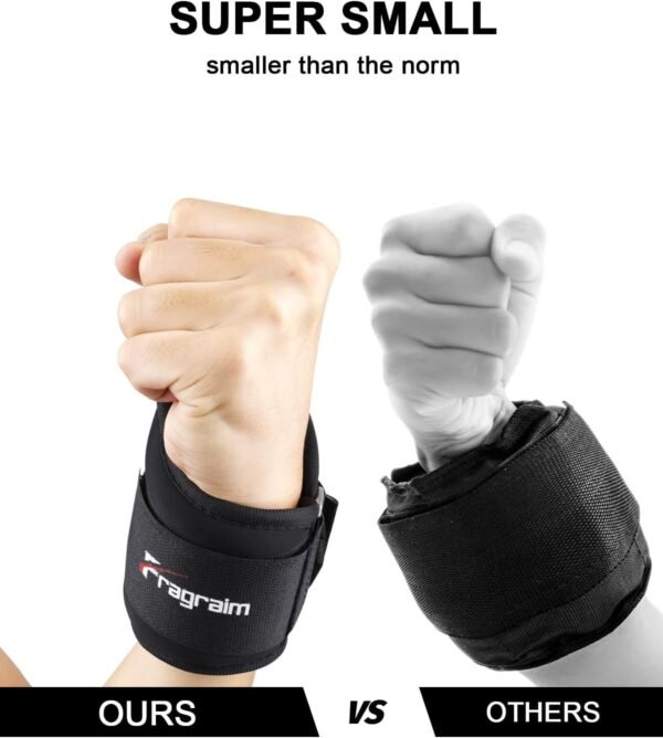 Fragraim Wrist Weights for Women Men with Thumb Loops Lock 1lb*2 1.5lbs*2 2lbs*2 2.5lbs*2 3lbs*2 Wrist and Ankle Weights Sets for Walking Running Strength Training Exercises, Physical Therapy - Image 4