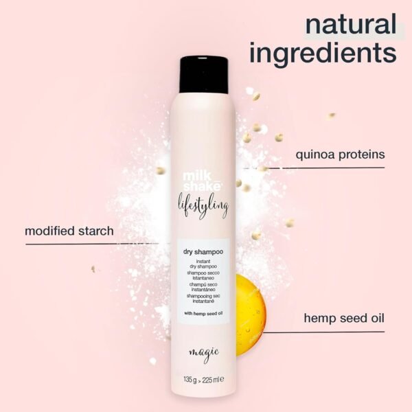 milk_shake Lifestyling Dry Shampoo - Instant Dry Shampoo for Women For Flat, Dry or Oily Hair - 4.7 Fl OZ - Image 5