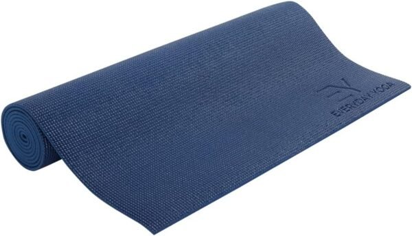 𝗘𝘃𝗲𝗿𝘆𝗱𝗮𝘆 𝗬𝗼𝗴𝗮 Deluxe Mat - Non Slip, Eco Friendly, Anti-Tear, 3-5mm Thickness for Yoga, Pilates & Floor Workouts - Image 2