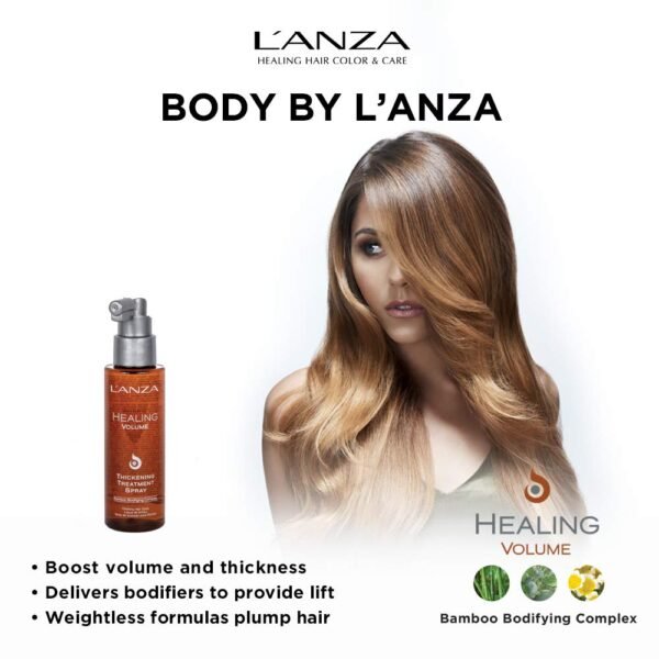 L'ANZA Healing Volume Thickening Treatment Hair Spray, Boosts Shine, Volume, and Thickness for Fine and Flat Hair, Rich With Bamboo Bodifying Complex and Keratin (3.4 Fl Oz) - Image 6