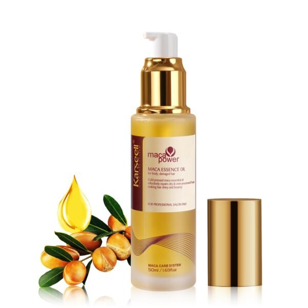Karseell Moroccan Argan Oil for Hair Healing Cold Pressed Weightless Argan Oil Hair Serum for Dry Damaged Hair 50ml - Image 2