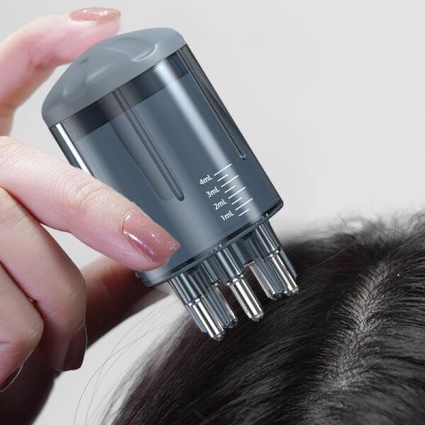 CALIDAKA Scalp Applicator - Root Comb Head Scalp Serum Massager Brush for Home Travel Essential Oil Hair Treatment (Blue) - Image 7