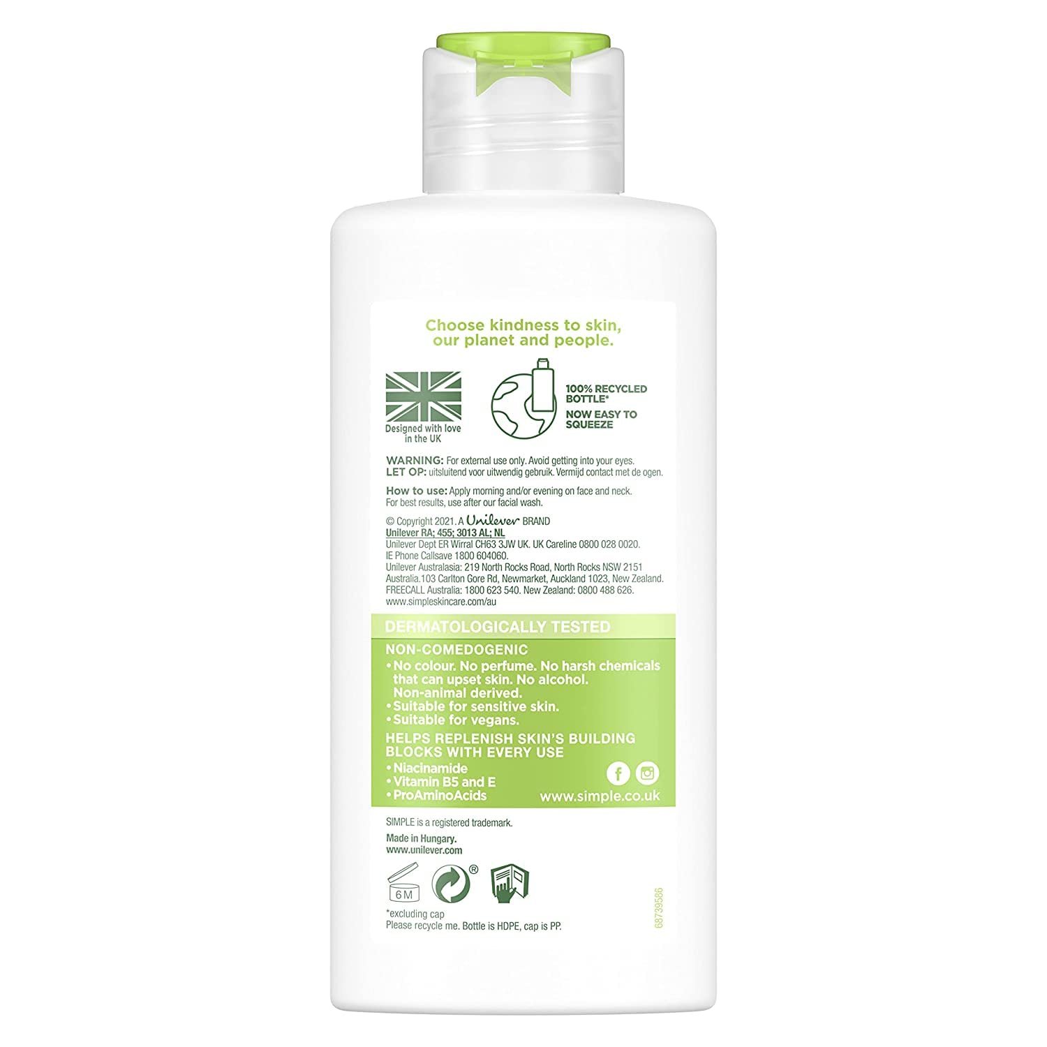 Simple Hydrating Light Moisturizer 4.2 FL OZ - Image 3