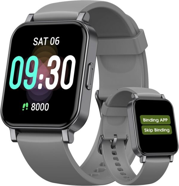 Pedometer Watch Senior Friendly No App/Phone Required, Waterproof Fitness Tracker Watch with Step Counter Calories/Sleep Tracker for Walking Running for Men Women - Image 2