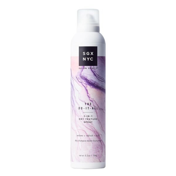 SGX NYC Dry Texture Spray - 3-in-1 Versatile Dry Shampoo and Hairspray for Refreshed Hair - 6.5 oz - UV Protection, Paraben Free, Vegan Friendly, Cruelty Free - Image 2