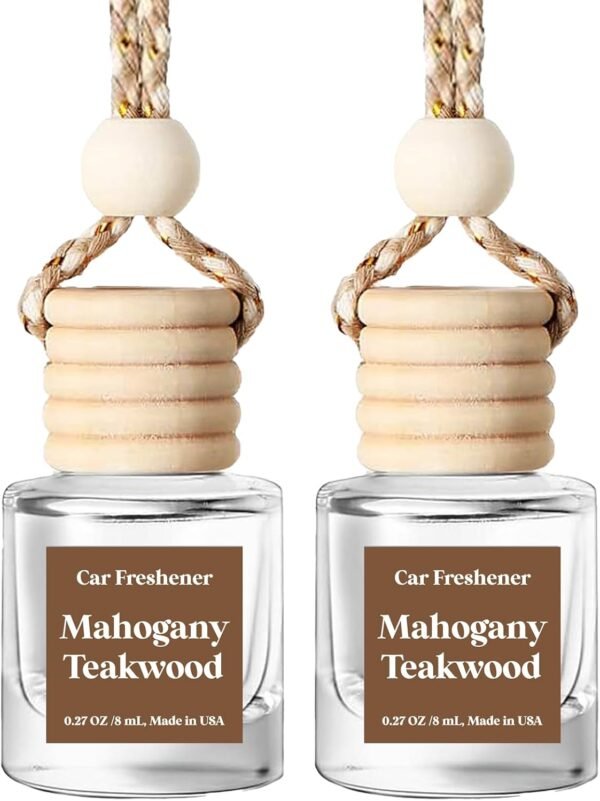 Car Air Freshener Hanging, Essential Oil Diffuser for Car, Car Air Freshener Cute, Long Lasting Air Freshener for Car, Car Fresheners for Women, Made in USA - Image 2