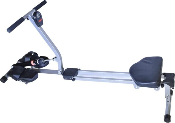 Fitness Rowing Machine X Series HD Foldable Rower for Home Use, with 12 Adjustable Resistance Hydraulic System, LCD Monitor and Comfortable Seat Cushion - Image 4